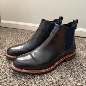 Reaction Kenneth Cole Black Chelsea Boots